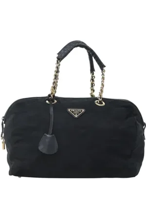 Prada Pre-owned, Kobieta, Niebieski, ONE SIZE, Nylon, Pre-owned Nylon prada-bags