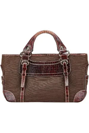 Céline Pre-owned, Kobieta, brązowy, ONE SIZE, Skóra, Pre-owned Canvas handbags