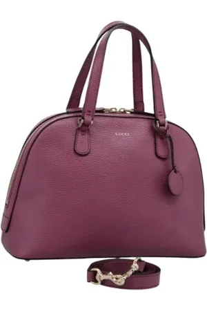Gucci Pre-owned, Kobieta, Różowy, ONE SIZE, Skóra, Pre-owned Skórzane torebki