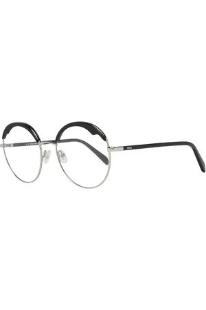Emilio Pucci Akcesoria, Kobieta, Czarny, ONE SIZE, Czarne Okulary Optyczne Pełna Oprawka