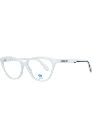 adidas Akcesoria, Kobieta, Biały, ONE SIZE, Białe Okulary Optyczne Damskie Styl Motyla