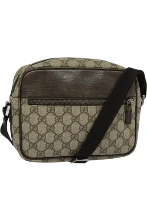 Gucci Pre-owned, Kobieta, Beżowy, ONE SIZE, Skóra, Pre-owned Leather gucci-bags