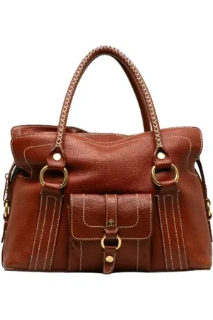 Céline Pre-owned, Kobieta, brązowy, ONE SIZE, Skóra, Pre-owned Skórzane torebki