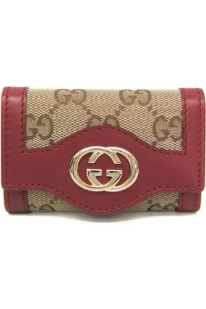 Gucci Pre-owned, Kobieta, Beżowy, ONE SIZE, Pre-owned Canvas gucci-bags