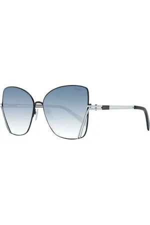 Emilio Pucci Akcesoria, Kobieta, Czarny, ONE SIZE, Czarne Okulary Motylek Kobiety