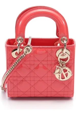 Dior Pre-owned, Kobieta, Czerwony, ONE SIZE, Skóra, Pre-owned Leather dior-bags