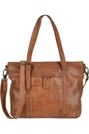 Bear Design Torebki, Kobieta, brązowy, ONE SIZE, Brązowa torba Shopper z motywem niedźwiedzia
