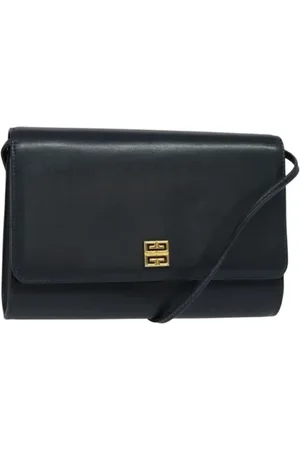 Givenchy Pre-owned, Kobieta, Niebieski, ONE SIZE, Skóra, Pre-owned skórzane torby na ramię