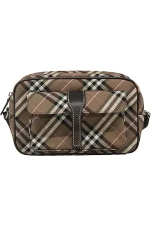 Burberry Pre-owned, Kobieta, brązowy, ONE SIZE, Skóra, Pre-owned Canvas shoulder-bags