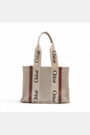 Chloé Pre-owned, Kobieta, Beżowy, ONE SIZE, Skóra, Pre-owned Canvas shoulder-bags