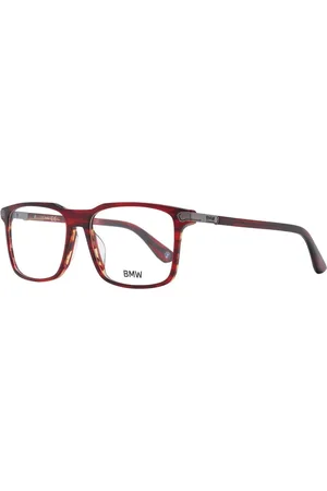 BMW Akcesoria, unisex, Czerwony, ONE SIZE, Czerwone Okulary Optyczne Prostokątne