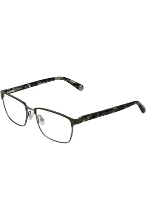 Guess Akcesoria, Mężczyzna, Czarny, ONE SIZE, Zielone Męskie Okulary Optyczne Styl Prostokątny