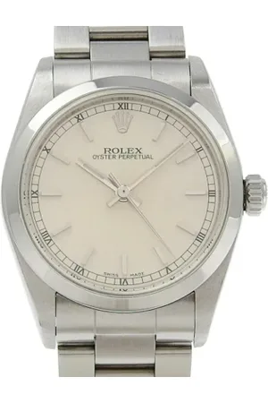 Rolex Pre-owned, Mężczyzna, Szary, ONE SIZE, Pre-owned Stainless Steel watches