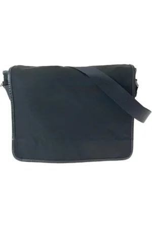 Prada Pre-owned, Mężczyzna, Czarny, ONE SIZE, Nylon, Pre-owned Canvas prada-bags