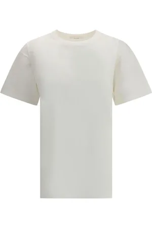 The Row Koszulki, Kobieta, Biały, S, Bawełna, Ash Bawełna Jedwab T-shirt