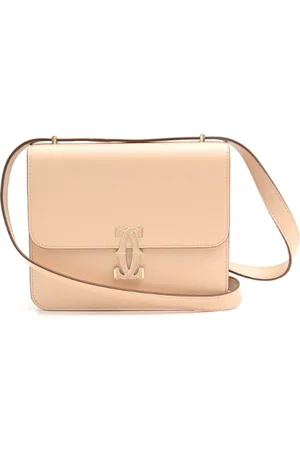 Cartier Pre-owned, Kobieta, Różowy, ONE SIZE, Skóra, Pre-owned Leather crossbody-bags