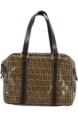 Fendi Pre-owned, Kobieta, brązowy, ONE SIZE, Skóra, Pre-owned Canvas fendi-bags