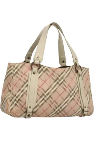 Burberry Pre-owned, Kobieta, Różowy, ONE SIZE, Skóra, Pre-owned Canvas handbags