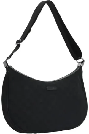 Gucci Pre-owned, Kobieta, Czarny, ONE SIZE, Skóra, Pre-owned Canvas gucci-bags