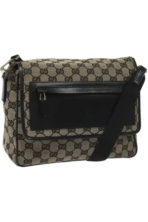 Gucci Pre-owned, Kobieta, brązowy, ONE SIZE, Pre-owned Canvas gucci-bags