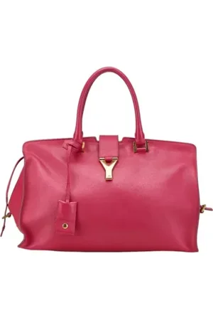 Saint Laurent Pre-owned, Kobieta, Różowy, ONE SIZE, Skóra, Pre-owned Skórzane torebki