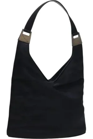 Gucci Pre-owned, Kobieta, Czarny, ONE SIZE, Nylon, Pre-owned Nylon gucci-bags
