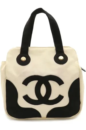 CHANEL Pre-owned, Kobieta, Beżowy, ONE SIZE, Pre-owned Canvas totes