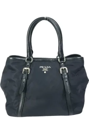 Prada Pre-owned, Kobieta, Niebieski, ONE SIZE, Nylon, Pre-owned Nylon prada-bags