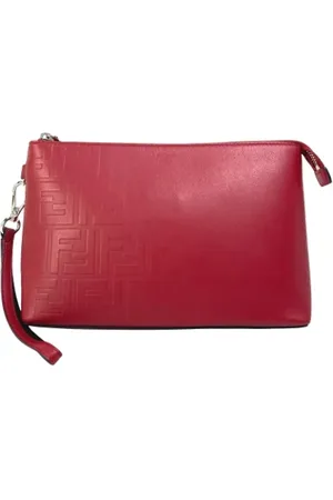 Fendi Pre-owned, unisex, Czerwony, ONE SIZE, Pre-owned Leather fendi-bags