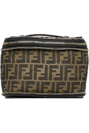 Fendi Pre-owned, Kobieta, Beżowy, ONE SIZE, Skóra, Pre-owned Canvas handbags