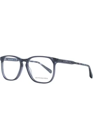 Scotch&Soda Akcesoria, Mężczyzna, Czarny, ONE SIZE, Czarne Okulary Optyczne Mężczyźni Kwadratowy Styl