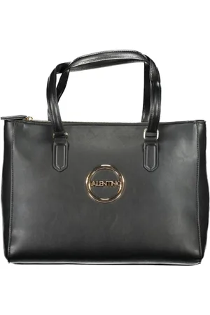 Valentino by Mario Valentino Torebki, Kobieta, Czarny, ONE SIZE, Len, Czarna torba z polietylenu