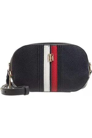 Tommy Hilfiger Torebki, Kobieta, Niebieski, ONE SIZE, Niebieska Torba na Ramię z Funkcjonalnym Designem