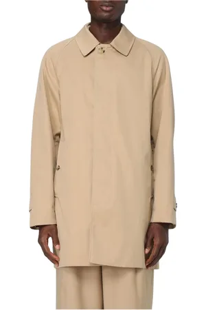 Burberry Płaszcze, Mężczyzna, Beżowy, M, Klasyczny Styl Trench Coat