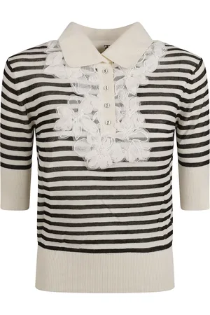 ERMANNO SCERVINO Koszulki, Kobieta, Wielobarwność, M, Stylowe Koszulki Polo Kolekcja