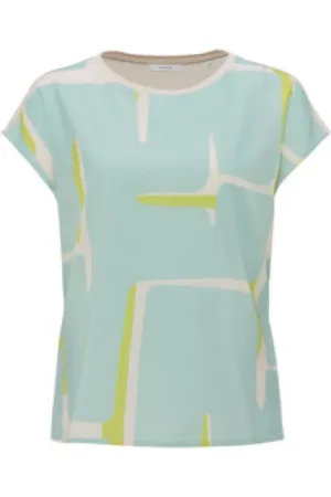 Opus Koszulki, Kobieta, Wielobarwność, M, Klasyczny damski t-shirt w jednolitym kolorze