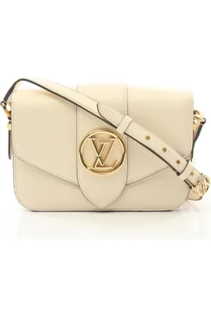 LOUIS VUITTON Pre-owned, Kobieta, Beżowy, ONE SIZE, Skóra, Pre-owned skórzane torby Louis Vuitton