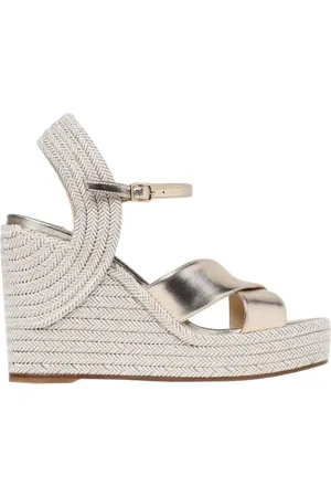 Jimmy Choo Buty, Kobieta, Beżowy, 40 EU, Champagne Espadrille Wedges