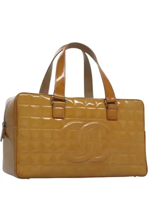 CHANEL Pre-owned, Kobieta, Żółty, ONE SIZE, Skóra, Pre-owned Skórzane torebki