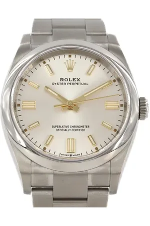 Rolex Pre-owned, Mężczyzna, Szary, ONE SIZE, Pre-owned Stainless Steel watches