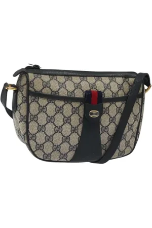 Gucci Pre-owned, Kobieta, Niebieski, ONE SIZE, Skóra, Pre-owned Leather gucci-bags
