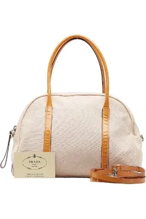 Prada Pre-owned, Kobieta, Pomarańczowy, ONE SIZE, Skóra, Pre-owned Canvas prada-bags