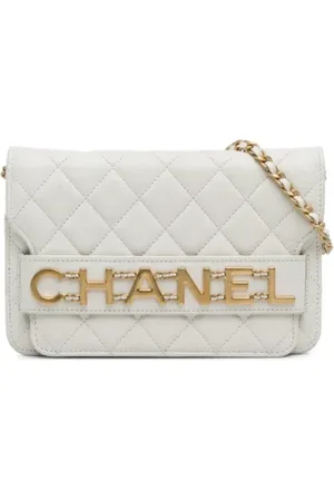 CHANEL Pre-owned, Kobieta, Biały, ONE SIZE, Skóra, Pre-owned Leather crossbody-bags
