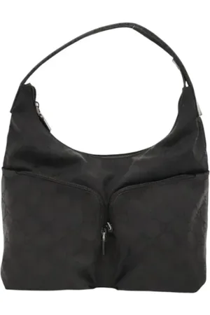 Gucci Pre-owned, Kobieta, Czarny, ONE SIZE, Nylon, Pre-owned Nylon gucci-bags