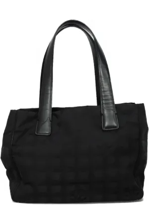 CHANEL Pre-owned, Kobieta, Czarny, ONE SIZE, Skóra, Pre-owned Canvas totes