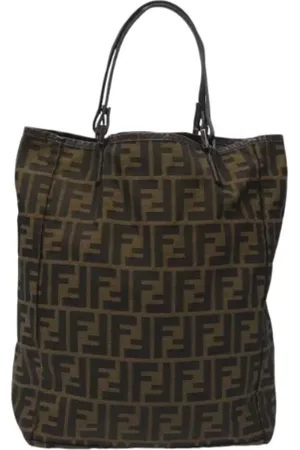 Fendi Pre-owned, Kobieta, brązowy, ONE SIZE, Skóra, Pre-owned Canvas fendi-bags