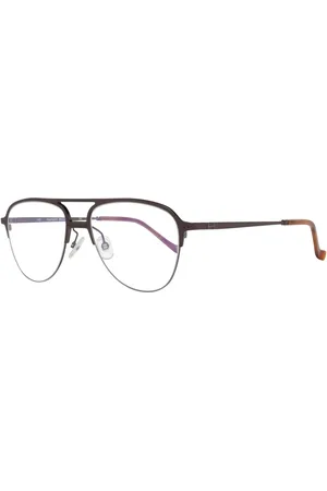Hackett Akcesoria, Mężczyzna, brązowy, ONE SIZE, Brązowe Okulary Optyczne Filtr Niebieski