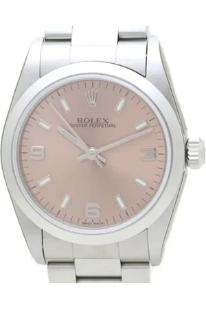Rolex Pre-owned, Mężczyzna, Różowy, ONE SIZE, Pre-owned Stainless Steel watches