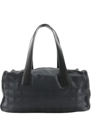 CHANEL Pre-owned, Kobieta, Czarny, ONE SIZE, Nylon, Pre-owned Canvas chanel-bags
