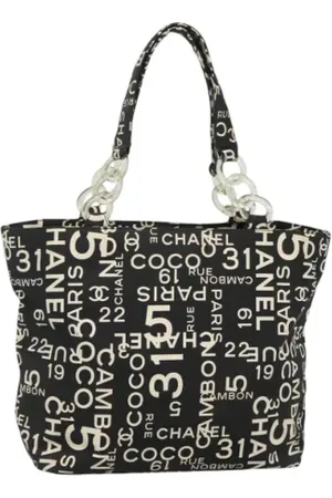 CHANEL Pre-owned, Kobieta, Czarny, ONE SIZE, Pre-owned Canvas chanel-bags
